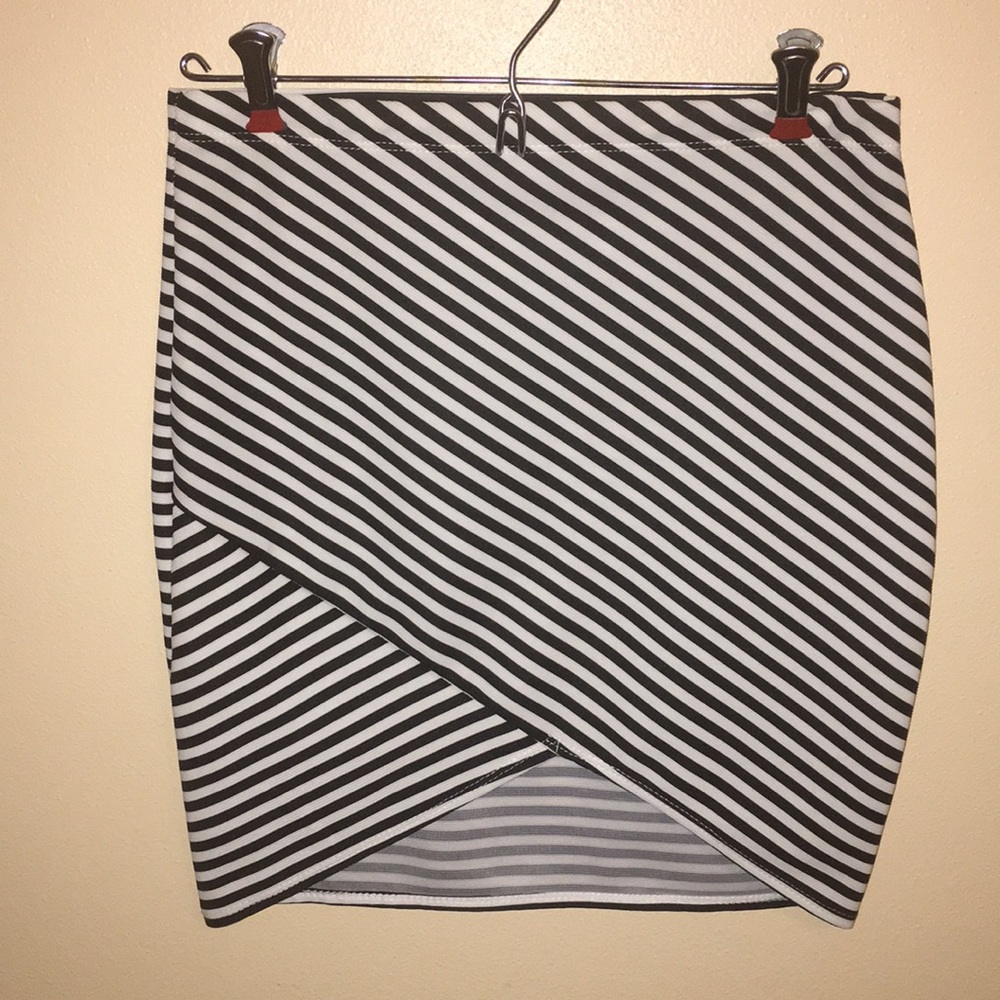 New Striped Pencil Skirt